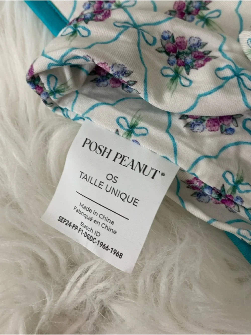 Posh Peanut soft floral